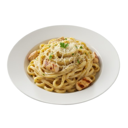 Chicken Alfredo Pasta Bowl